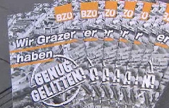 BZÖ-Wahlkampf in Graz
