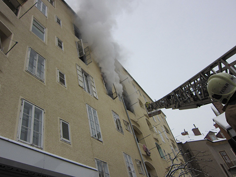 Wohnungsbrand, Graz