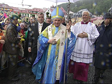 Papst, Mariazell