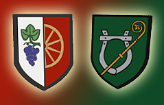 Die Wappen von Seiersberg und Pirka