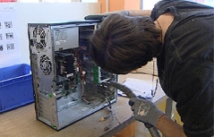 Computerwerkstätte Lehre Lehrling Elektro PC