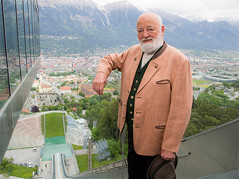 Sepp Forcher in Innsbruck