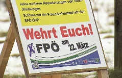 GRW FPÖ-Plakat