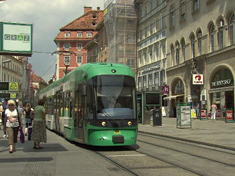 Straßenbahn Bim Grazag Tram