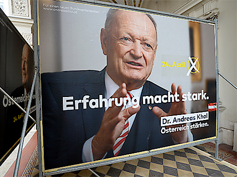 Andreas Khol - Wahlplakat
