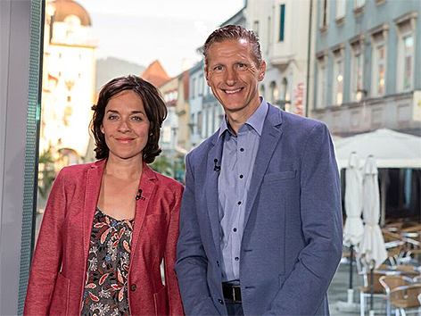 Eva Pölzl und Oliver Zeisberger