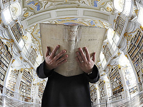 Klosterbibliothek des Benediktinerstifts in Admont