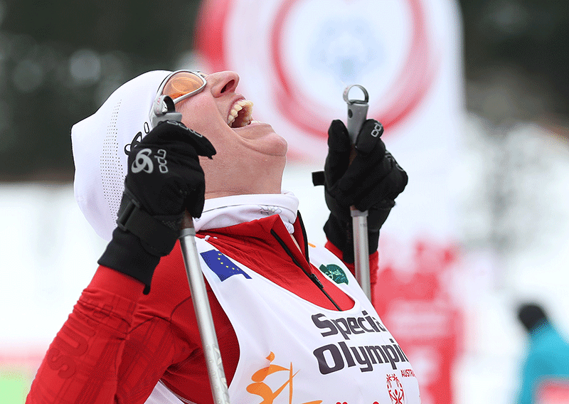 Special Olympics World Winter Games 2017: Langlauf. Im Bild: Erika Kalin (Schweiz)