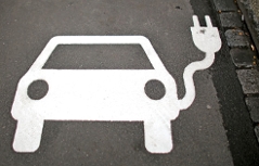 Elektromobilität E-Auto Parkplatz