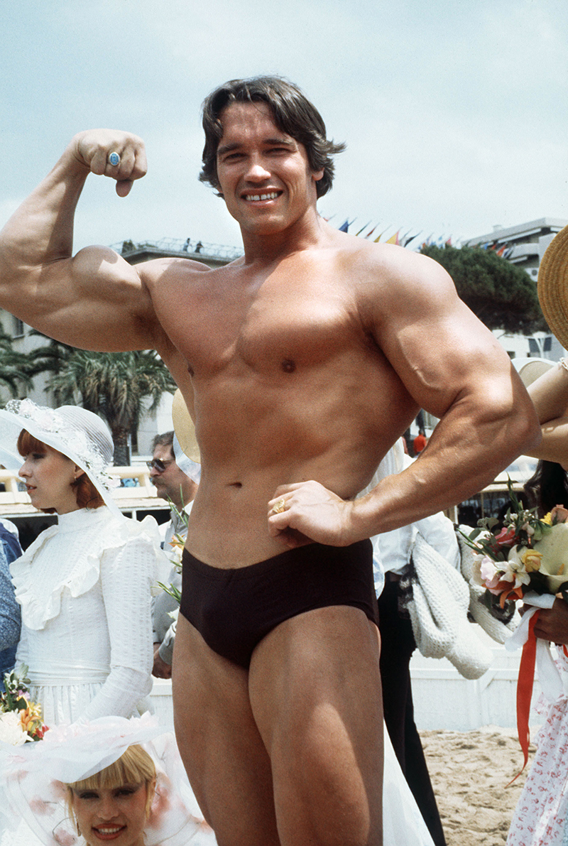 Jugendfoto von Arnold Schwarzenegger