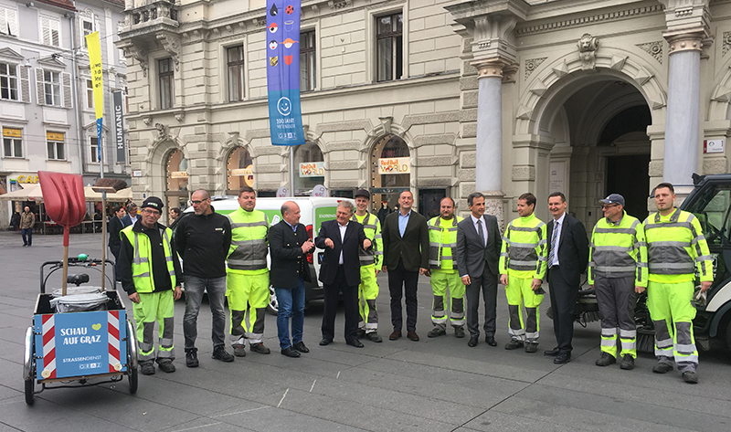Schau auf Graz - neue Sauberkeitsoffensive startet