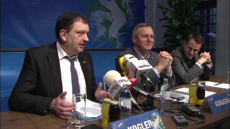 Pressekonferenz zu Wechsel des FPÖ-Landesgeschäftsführer