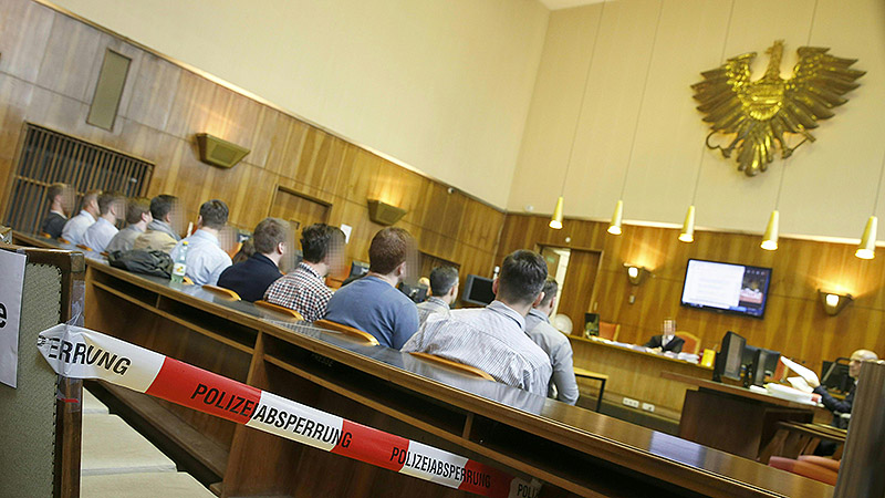 Identitären-Prozess in Graz