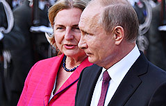Karin Kneissl und Vladimir Putin